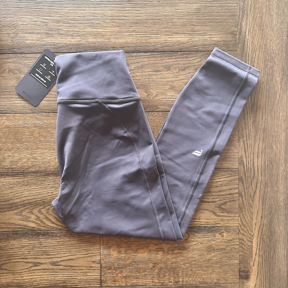 Fabletics Gray High-Waisted Performance Leggings